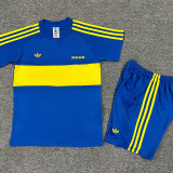 1981 Boca Home Kids Retro Soccer Jersey