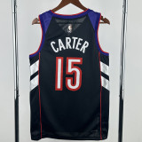 24-25 Raptors CARTER #15 Purple Retro Top Quality Hot Pressing NBA Jersey