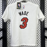 T146 HEAT WADE #3 White High Quality Casual T-Shirt