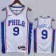 22-23 76ERS OUBRE JR. #9 White Top Quality Hot Pressing NBA Jersey