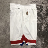 22-23 NETS White Edition Top Quality NBA Pants