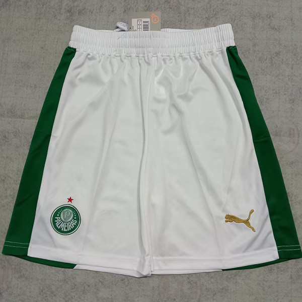 24-25 Palmeiras White Shorts Pants