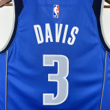22-23 Dallas Mavericks DAVIS #3 Blue Top Quality Hot Pressing NBA Jersey
