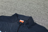 24-25 Man City Royal blue Half Pull Tracksuit (半拉链)