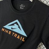 T255 NK Black High Quality Casual T-Shirt #三角山