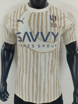 25-26 Al-Hilal khaki Player Version Soccer Jersey