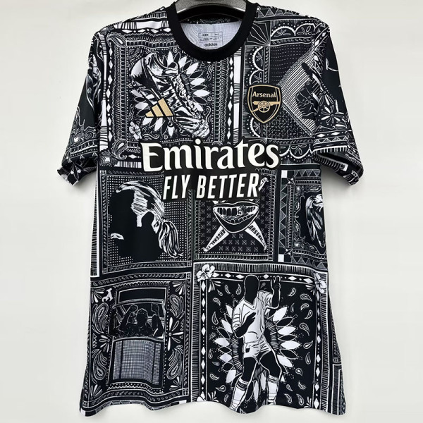 23-24 ARS Black Special Edition Fans Training Shirts