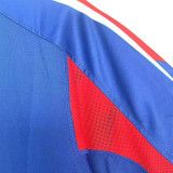 2004 France Home Retro Soccer Jersey
