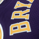 1996-97 LAKERS BRYANT #8 Purple Retro Top Quality Hot Pressing NBA Jersey(圆领）