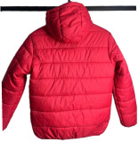 24-25 Benfica Red Hooded Cotton Coat #棉衣