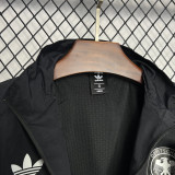 24-25 Germany Black Windbreaker