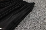 24-25 NK Black Half Pull Tracksuit #05(半拉链)(白色领)
