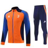 24-25 JUV Grey Orange Jacket Tracksuit