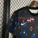 24-25 Portugal Black Training Shirts