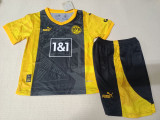23-24 Dortmund Special Edition Black Yellow Kids Soccer Jersey