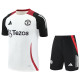 25-26 Man Utd White Training Short Suit
