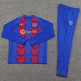 24-25 BAR Fancy blue Half Pull Tracksuit (半拉链)