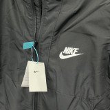 2025 NK Cotton Thickened warm Black Outdoor Jackets #P6加棉冲锋衣