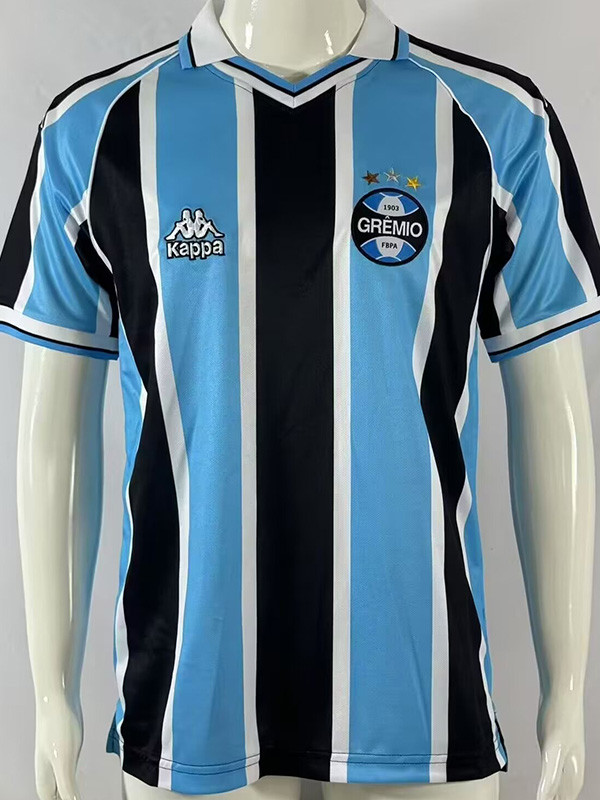 2000-2001 Gremio Home Retro Soccer Jersey