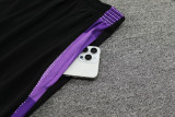 24-25 Germany Purple Kids Half Pull Tracksuit (童装)(半拉链)