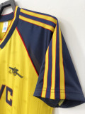 1988-1990 ARS Away Yellow Retro Soccer Jersey