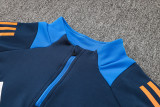 24-25 JUV Royal blue Half Pull Tracksuit (半拉链)