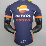 2023 F1 Formula One Blue Racing Suit(圆领)