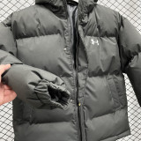 24-25 MF5 UA Black Hooded Cotton Coat #棉衣