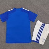 24-25 Cruzeiro Home Kids Soccer Jersey