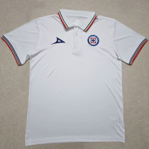 24-25 Cruz Azul White Polo Short Sleeve