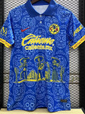 23-24 Club America Blue Special Edition Polo Short Sleeve