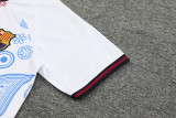 24-25 BAR White Training Short Suit (印花)
