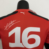 2023 F1 Formula One Ferrari #16 Red Racing Suit (圆领16号)