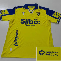 24-25 Cadiz Home Fans Soccer Jersey *带广告
