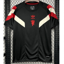 24-25 Man Utd Black Red White Training shirts