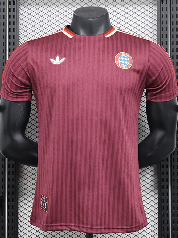 24-25 Bayern Maroon Red Special Edition Player Version Soccer Jersey