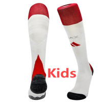 24-25 Ajax Home White Kids Socks(儿童)