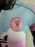 25-26 Inter Miami Pink Blue Special Edition Player Version Soccer Jersey