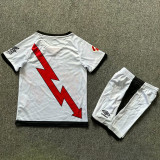24-25 Rayo Vallecano Home Kids Soccer Jersey
