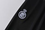 24-25 Al-Nassr Black Jacket Tracksuit