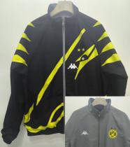 1996-1997 Dortmund Black & Grey Retro Double Sided Windbreaker (双面风衣)