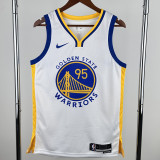 22-23 WARRIORS ANDERSON #95 White Top Quality Hot Pressing NBA Jersey (V领)