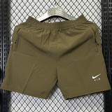 D987 AIR Khaki Casual Short Pants