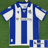 24-25 Real Sociedad Home Fans Soccer Jersey