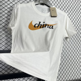 T248 NK White High Quality Casual T-Shirt