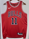 22-23 BULLS DEROZAN #11 Red Top Quality Hot Pressing NBA Jersey