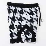 C2446 Jordan Black White Casual Short Pants