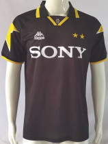 1995-1997 JUV Away Black Retro Soccer Jersey
