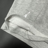 M17 Jordan Grey Pure Cotton Fabric Casual Short Pants