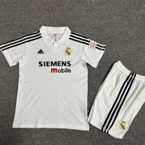 2002-2003 RMA Home Kids Retro Soccer Jersey